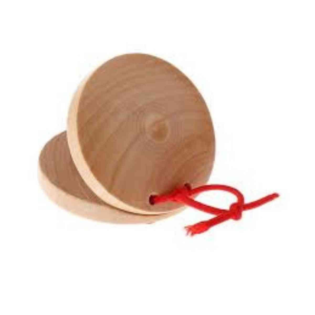 CASTAÑUELAS MADERA NATURAL