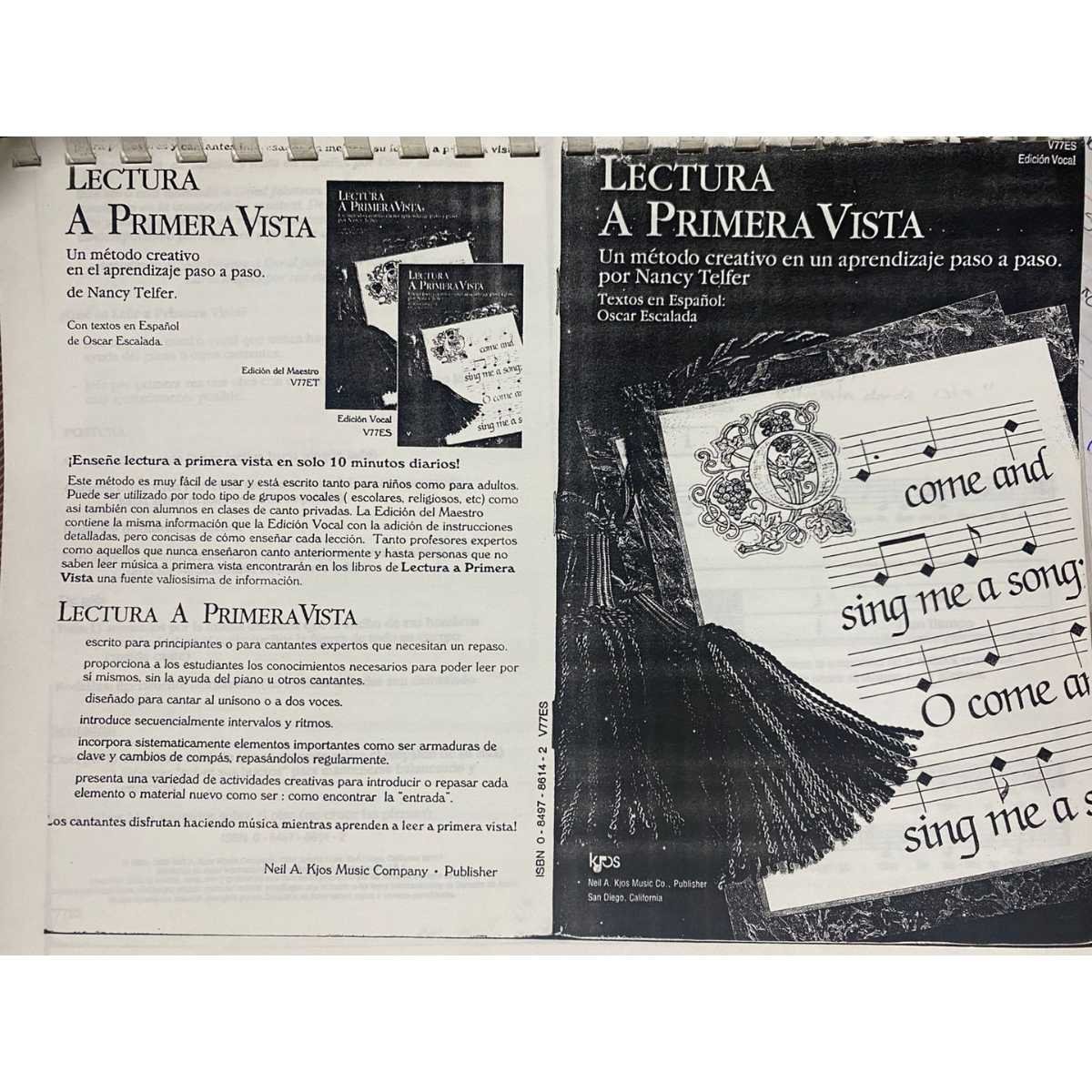 LECTURA A PRIMERA VISTA
